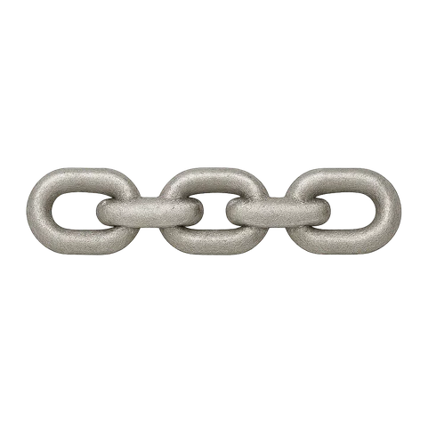 Цепь короткозвенная DIN 766 1,5 мм оцинкованная